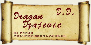 Dragan Džajević vizit kartica